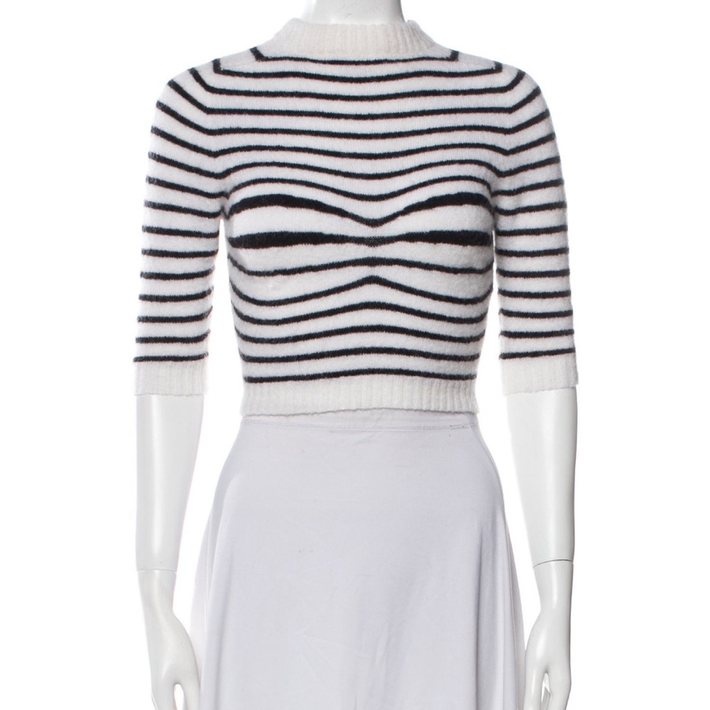 Striped Black and White Sweater